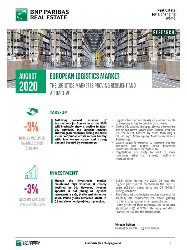 European Logistics Warehouse Market